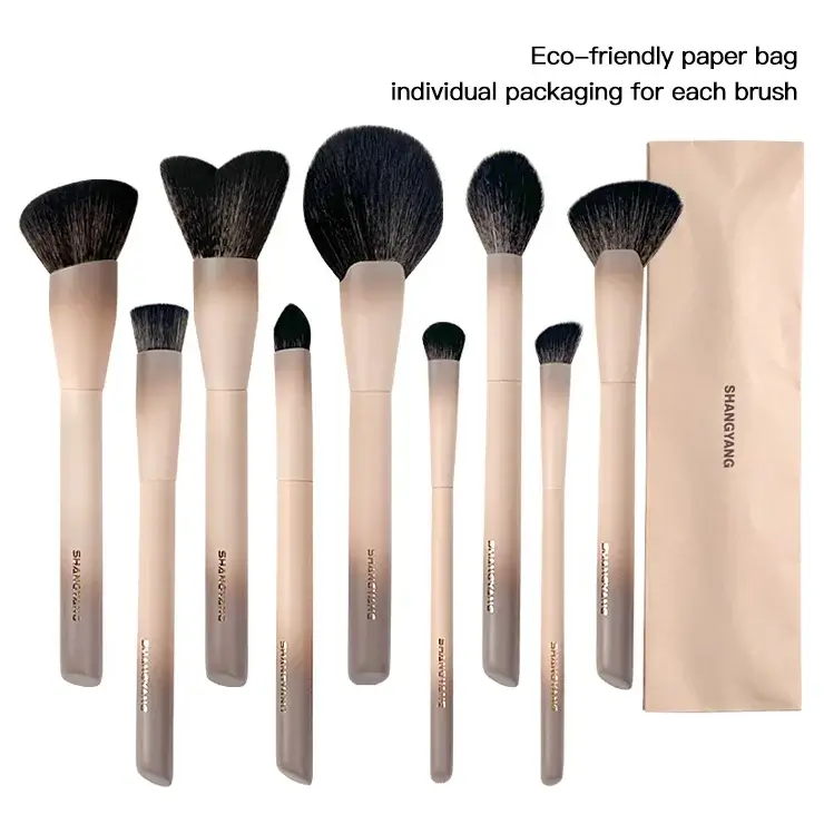 9PCS High Quality Face Make Up Brush Kit