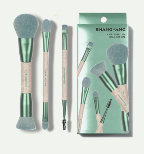 duo face brush set