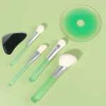 The Record Design Makeup Brush Set with Spatula and Palette