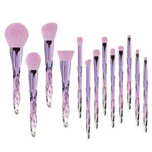 Set di pennelli da trucco in cristallo Glitter Bling Makeup Brush