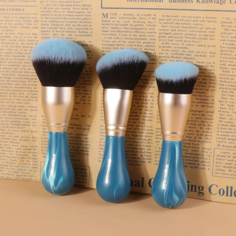 Ocean Series Mini brosse à visage simple avec boîte en papier