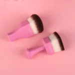 Mini Heart Shaped Foundation Brush With Pounch