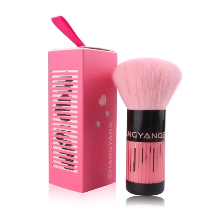 Heart Retractable Kabuki Brush