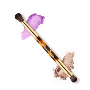 Double-ended eyeshadow brush (1)