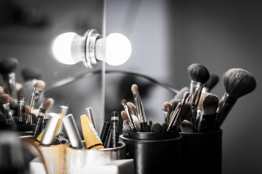 professional makeup room