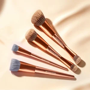 Trapezoidal Curved Makeup Brush