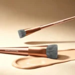 Trapezoidal Curved Makeup Brush